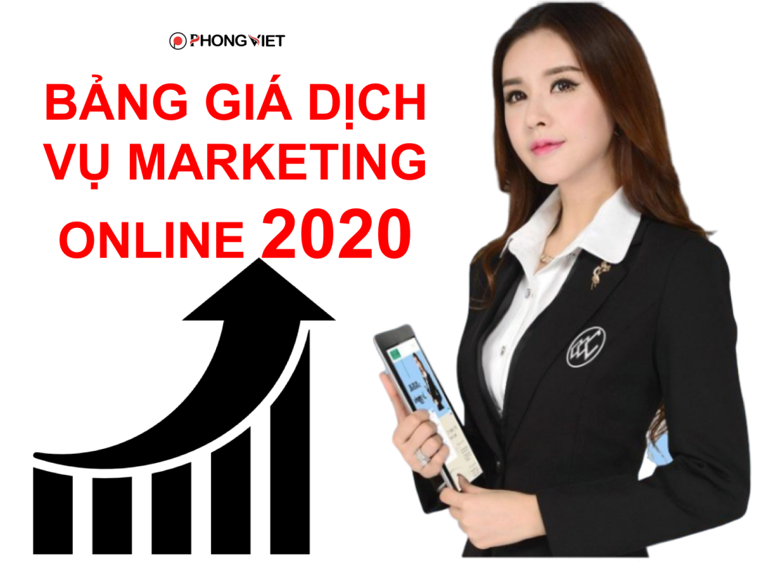 bảng giá dịch vụ marketing online 2020